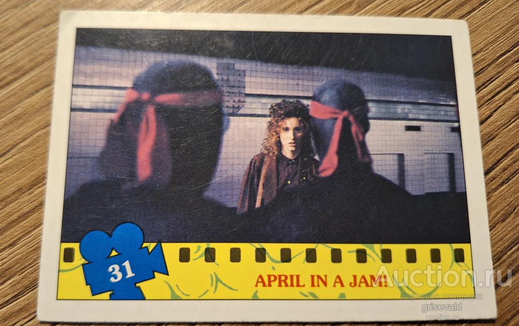 № 31 TOPPS Teenage Mutant Ninja Turtles 1990