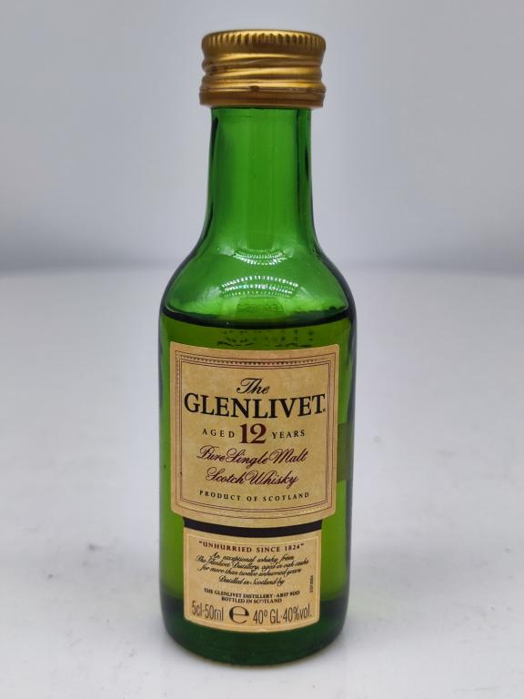 Виски Glenlivet 12 50мл Шотландия