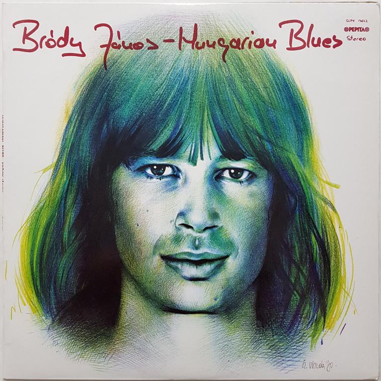 Brody Janos "Hungarian Blues" 1980 Lp Hungary
