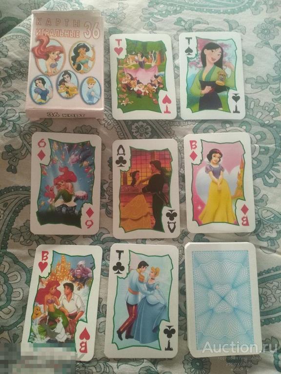 Игральные карты колода принцесса princess дисней Украина 2479 раритет