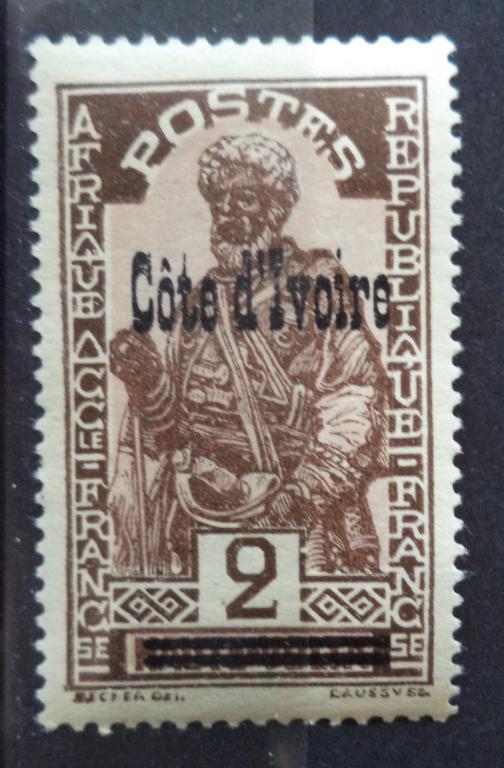 Кот д'Ивуар 1933 г. Стандарт 2 с.  **   Л.12