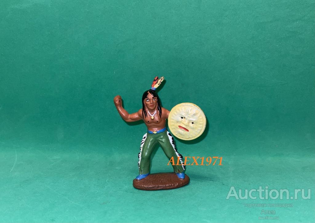 № 031 МАЛЕНЬКАЯ ЧЕРЕПАХА, ПЕРЕХОДНЫЙ ВАРИАНТ, ИНДЕЙЦЫ, КОВБОИ, СОЛДАТИК, РЕЗИНОВЫЙ, ГДР, ВЕСТЕРН