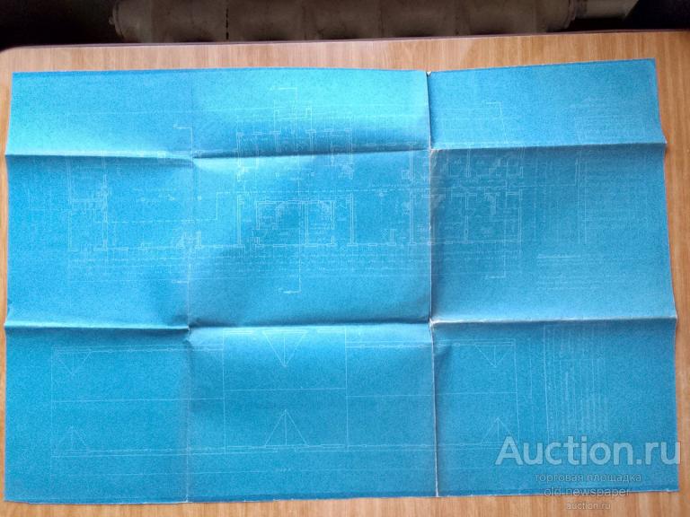 Чертеж плана пассажирского здания и плана крыши. Станция Черниговка. Куйбышев 1935 г