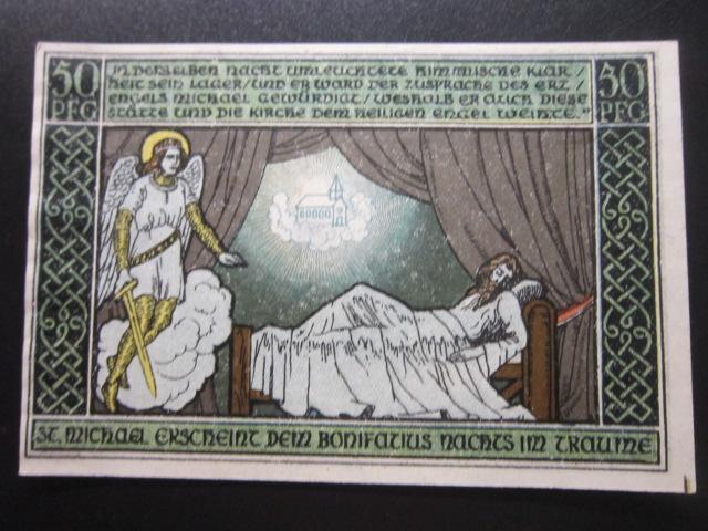 ГЕРМАНИЯ НОТГЕЛЬД    50  ПФЕННИГОВ            Ohrdruf
