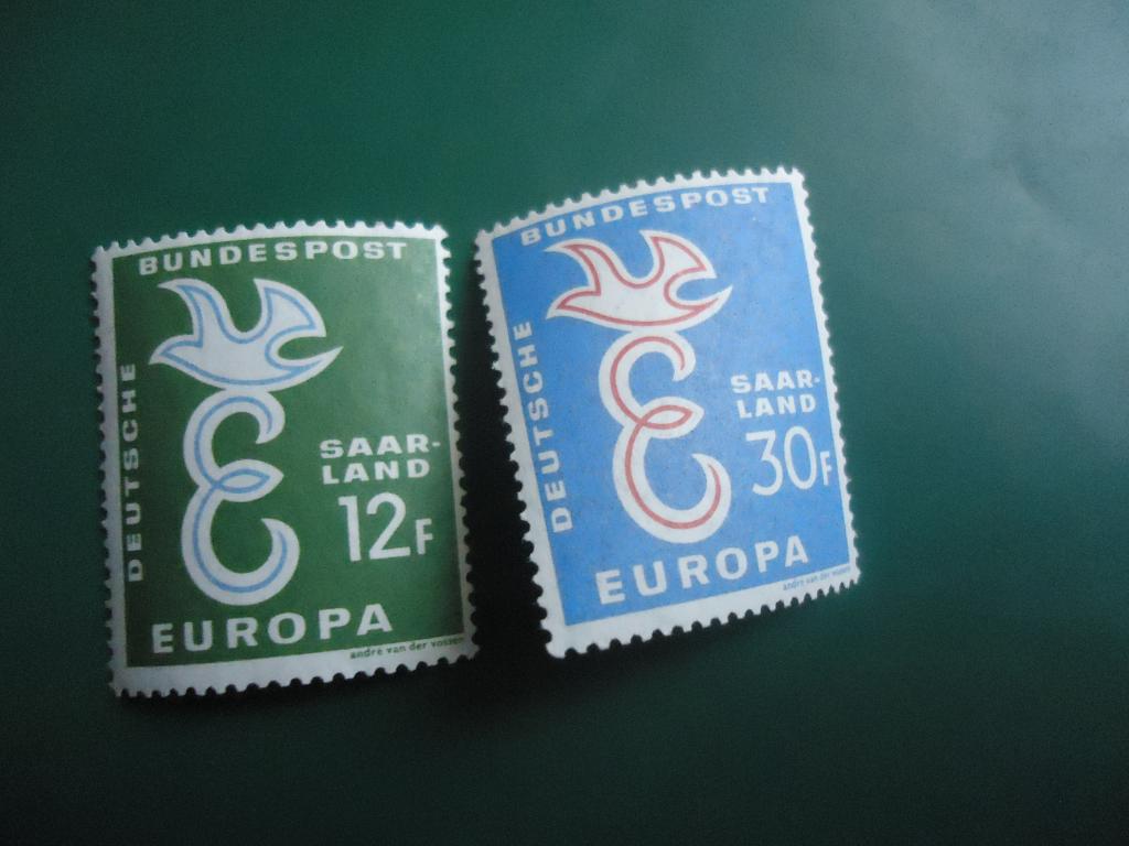 1958 г.  Германия  Саар   MNH.