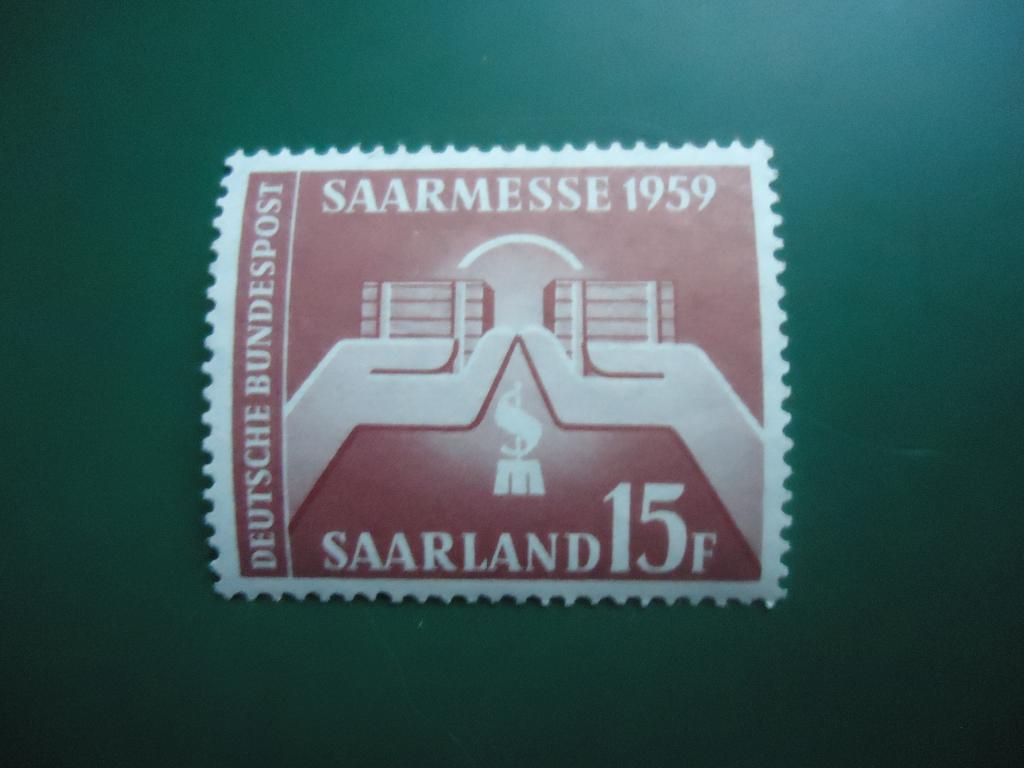 1959 г.  Германия  Саар   MNH.