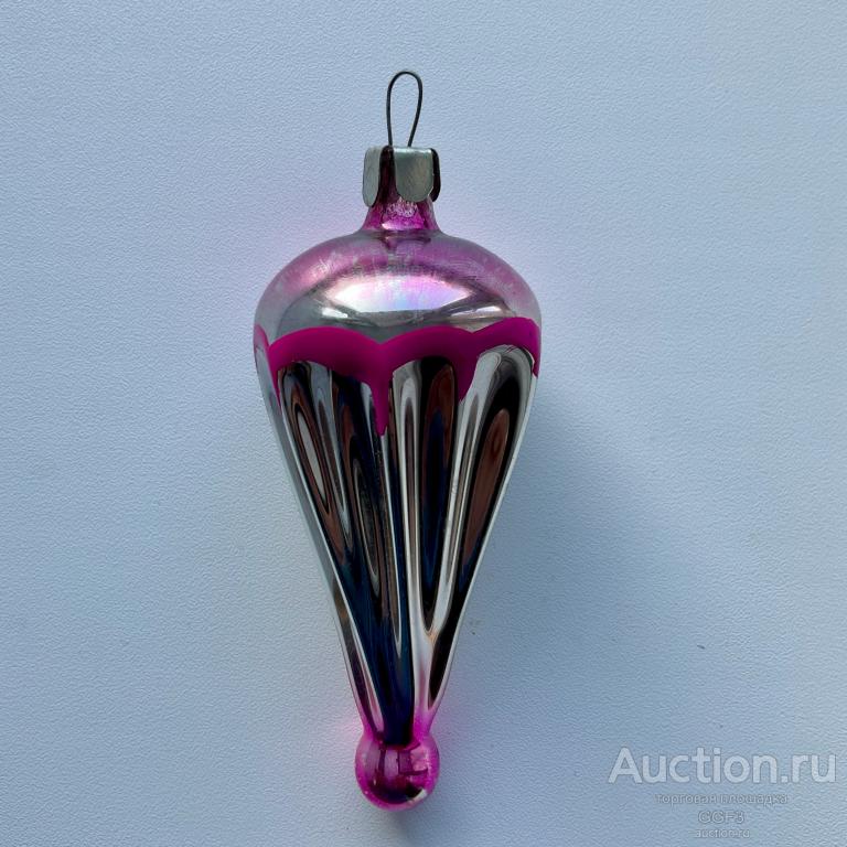 🎅 Советская Ёлочная игрушка СССР. Сосулька Парашют.