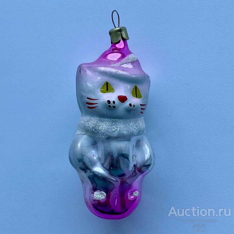 🎅 Советская Ёлочная игрушка СССР. Кот в сапогах. №3