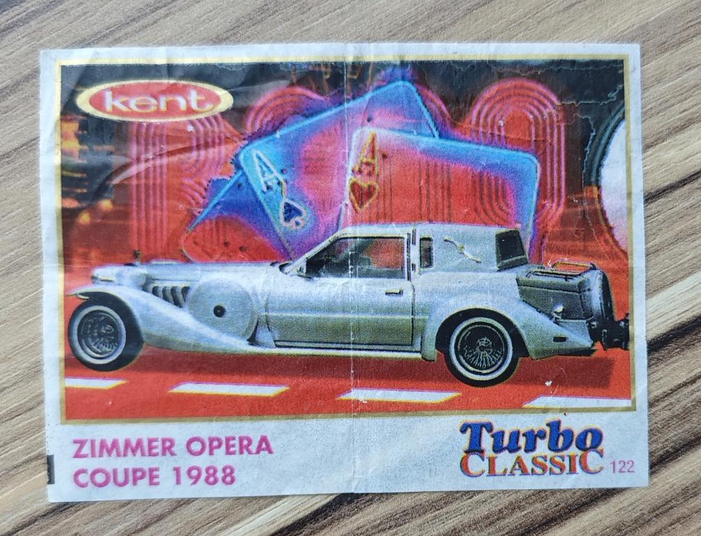 Вкладыш Turbo Турбо Classic Kent № 122