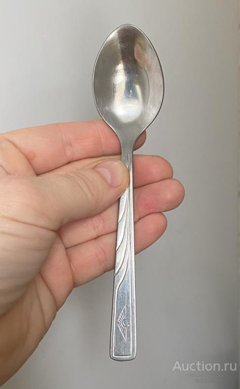 ЛОЖКА чайная АЭРОФЛОТ нержавейка 2