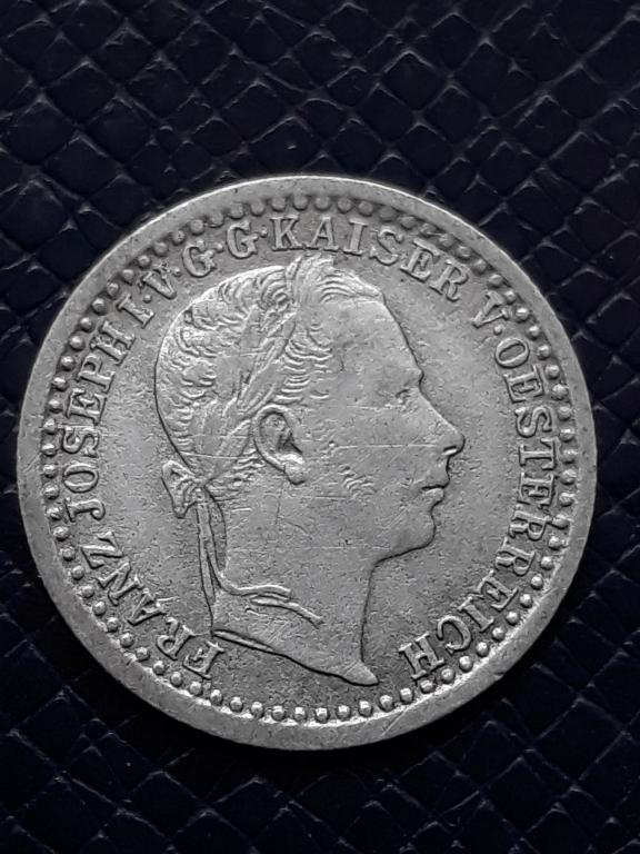 Австрия 5 крейцер 1859А КМ 2197