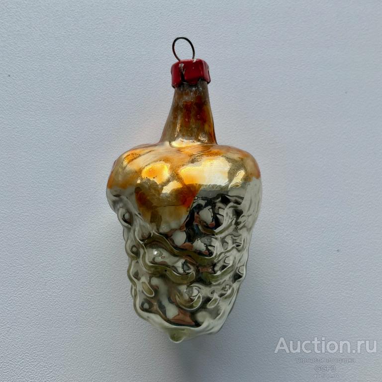 🎅 Советская Ёлочная игрушка СССР.  Гроздь винограда, ягода виноград.