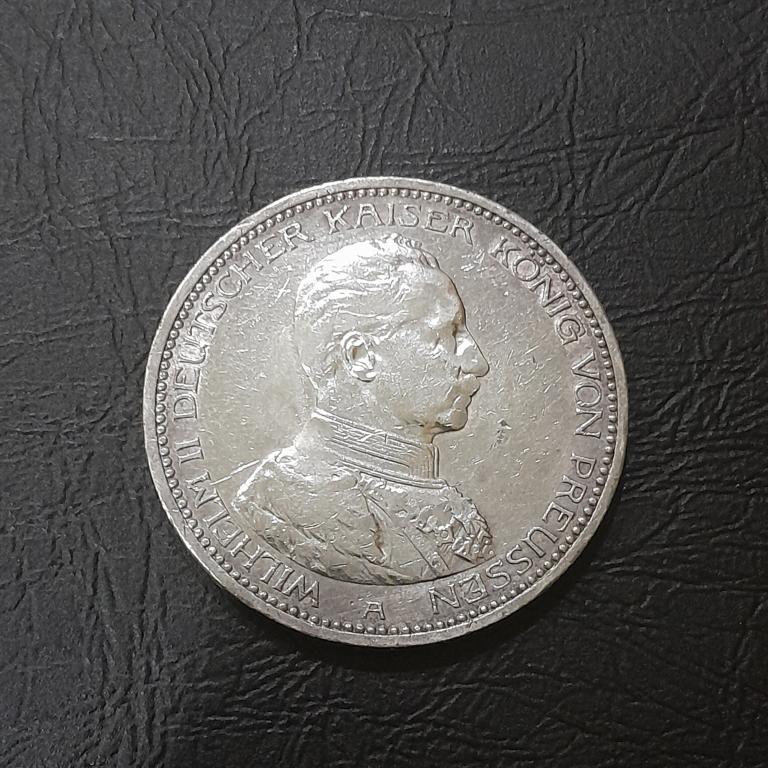 5 марок 1913 год Пруссия.