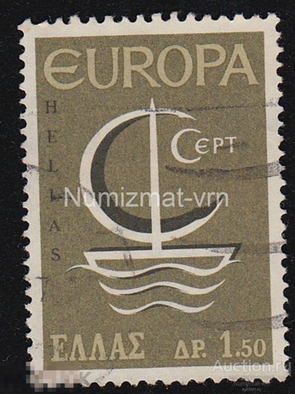 Марка Греция. 1989 г. Греция. Крит. Достопримечательности Греции.