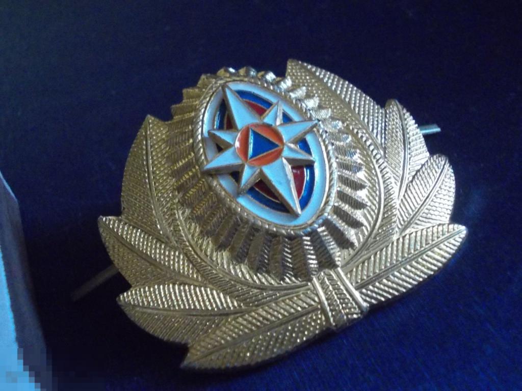 КОКАРДА МЧС России. накладная РОЗА ВЕТРОВ Пожарные Спасатели Офицерский состав (31)