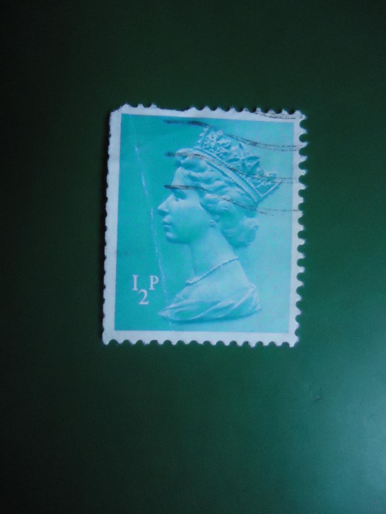 1971 г.  Великобритания  гаш. без клея .  тонкое место.