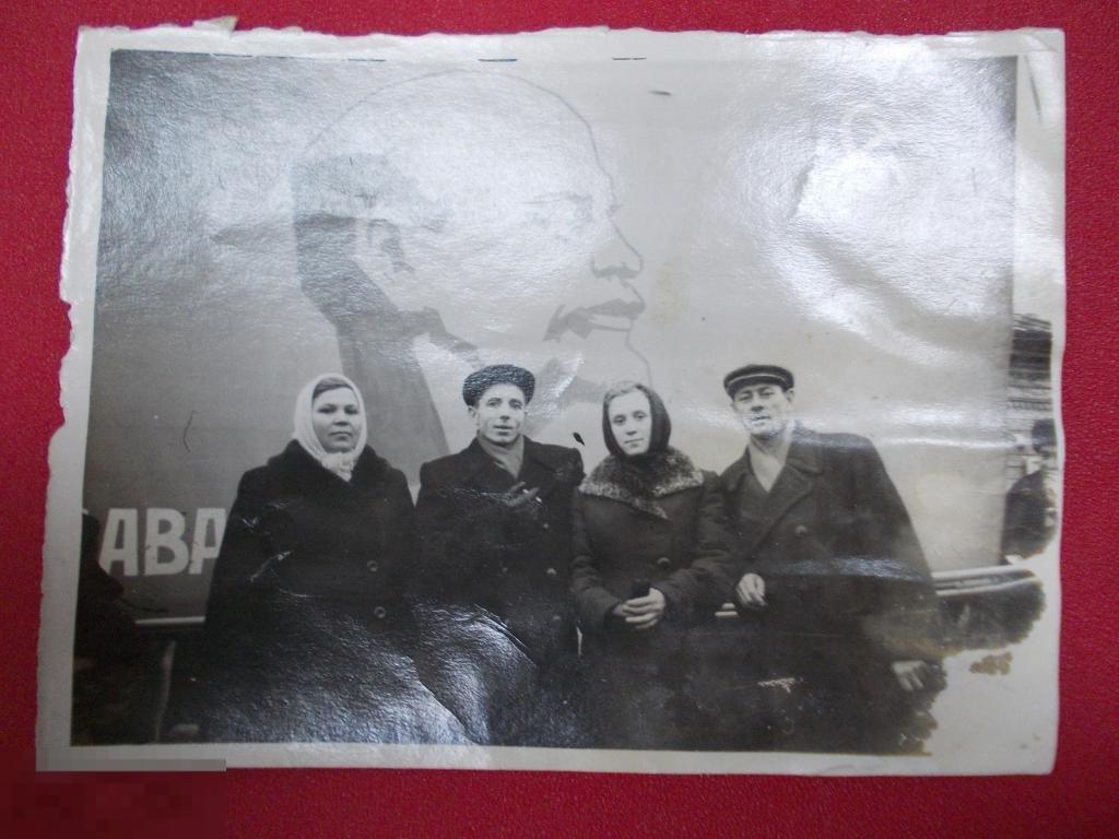 Фото СССР.Демонстрация Ленин-пропаганда.60-е.