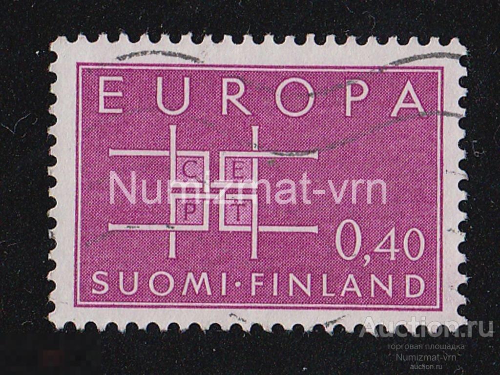 Марка Финляндия. 1968 г. Финляндия Europa-CERT