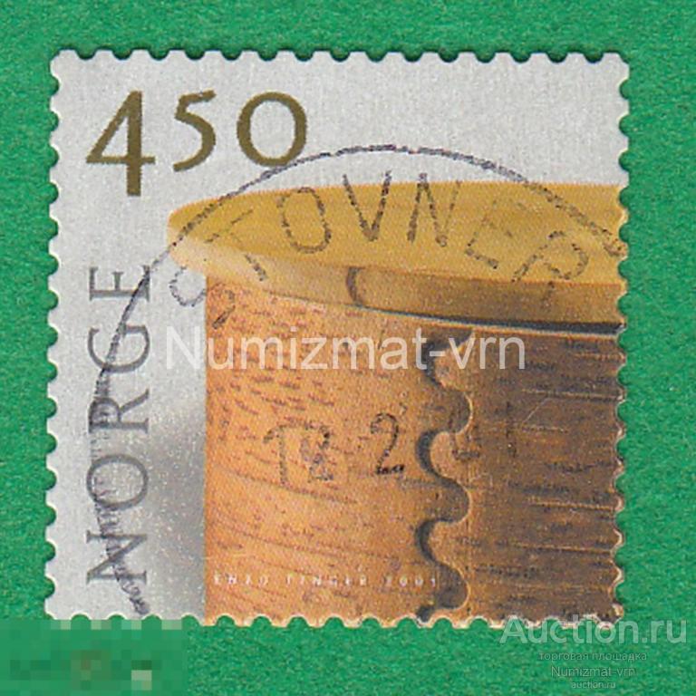 Марка Норвегия 2001 г. Поделки. Посуда. Народное творчество. Хобби. Произведения.