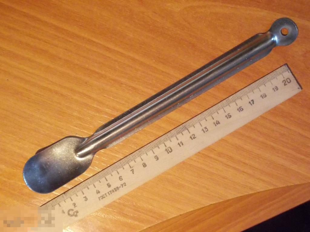 Поварская ЛОПАТКА повара из СССР.  переворачивать поджарку, другие блюда, НЕРЖАВЕЙКА, клеймо - цена 