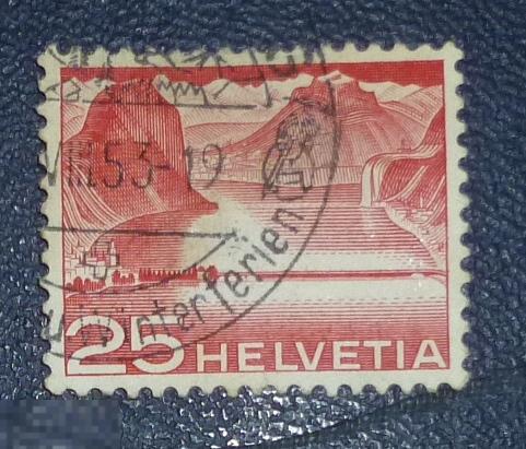 Швейцария 1949  Mi# 534  Стандарт Ландшафты r