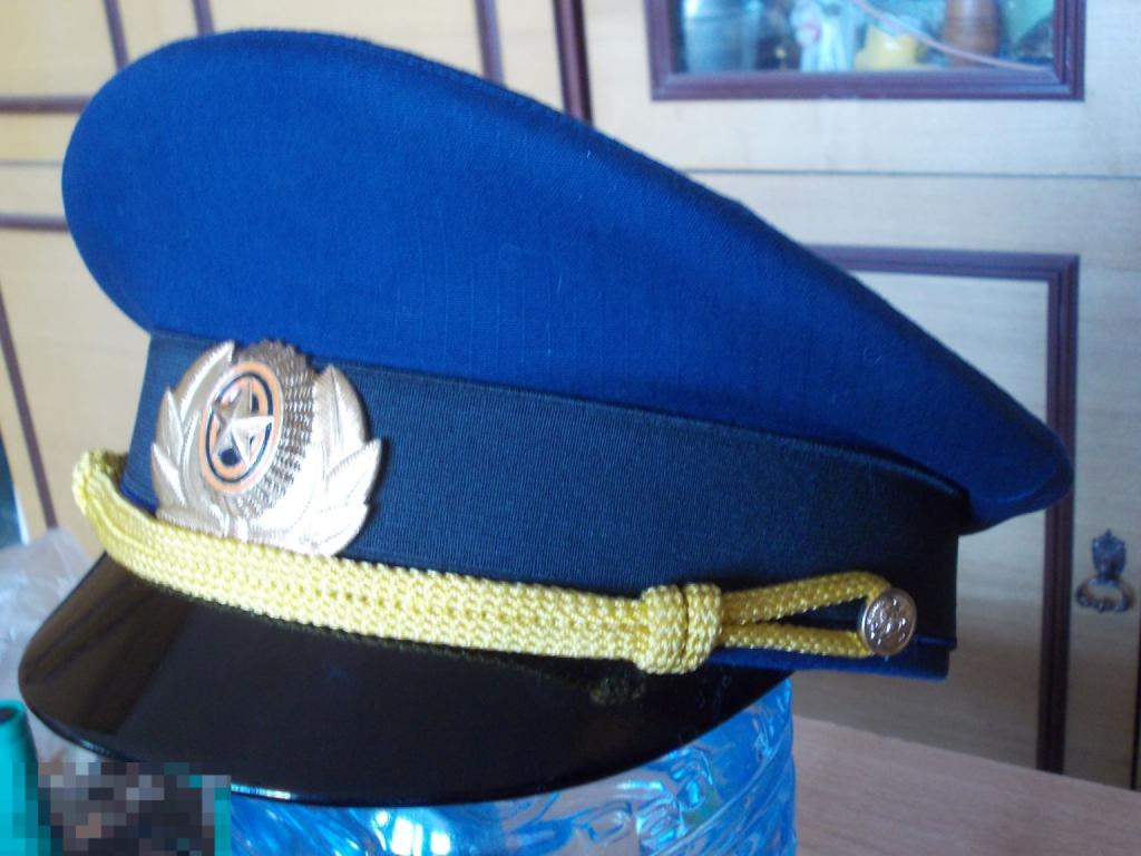 ФУРАЖКА офисная ВКС ВВС ВС РФ. Воздушно-космические силы Российской Федерации 60 размер