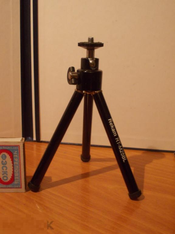 Трипод Rekam RT-M25B. ШТАТИВ Рекам, .совместим с современными фотоаппаратами.ТРЕНОГА  (111)