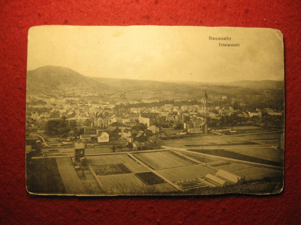 Нойенар, общий вид, Германия начало XX века, старинная чистая открытка (11.25)