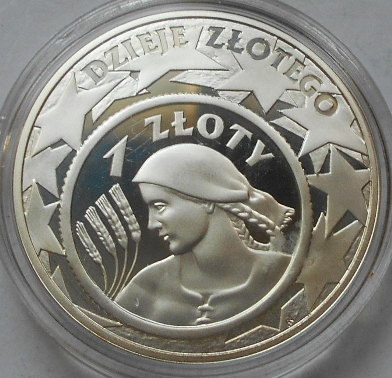 10 злотых 2004 год польша серебро