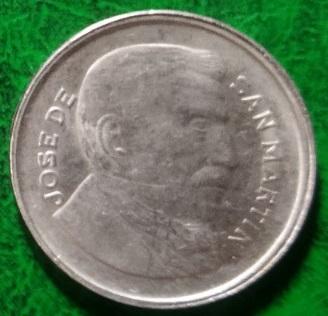 Аргентина 10 цент 1954 год монета
