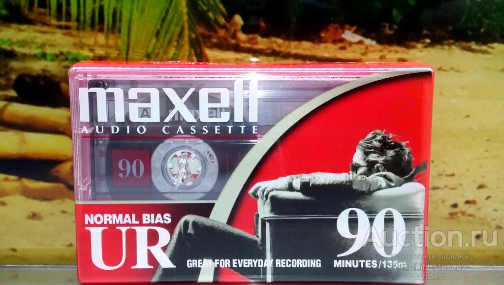 Aудиoкаcceты MAXELL UR 90 (00г.) Indonesia/Korea