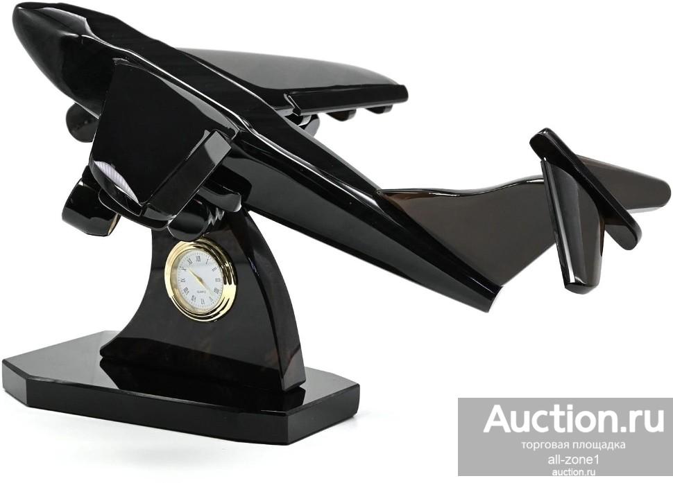 Модель самолёта ИЛ-76 из обсидиана AZRK-1450-978