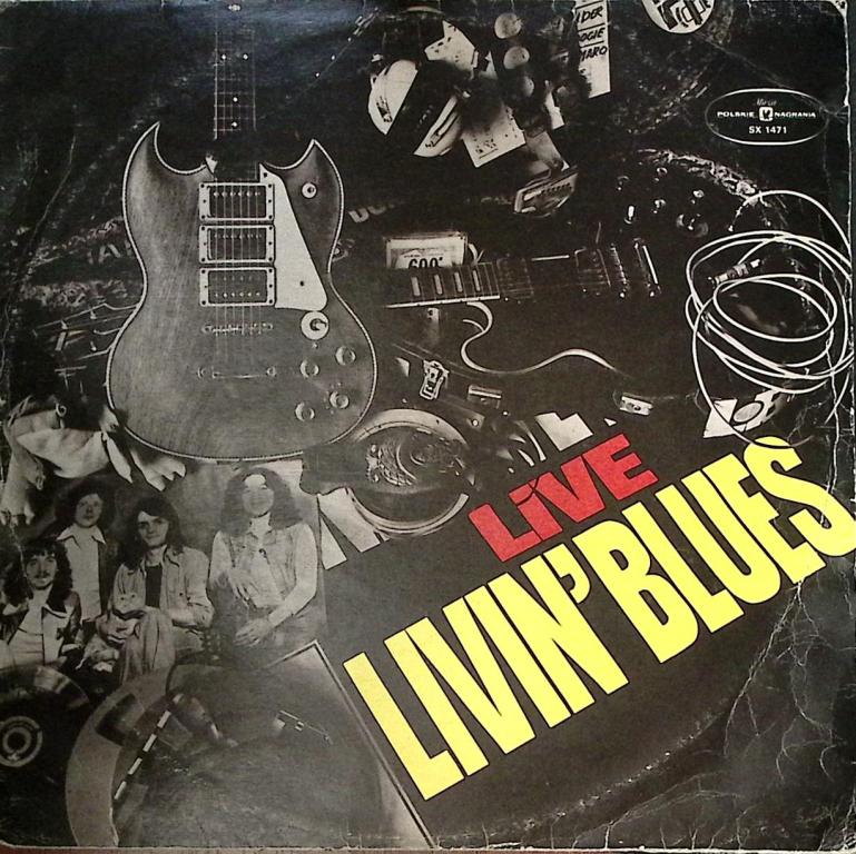 Пластинка виниловая Livin' blues Black spider Мелодия 300 мм. Very good