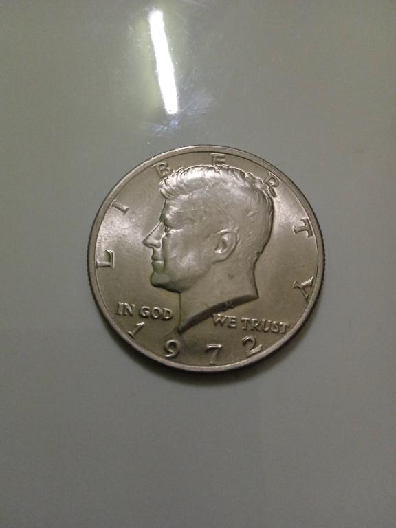 США 50 центов 1972  г.  Джон Кеннеди Half dollar