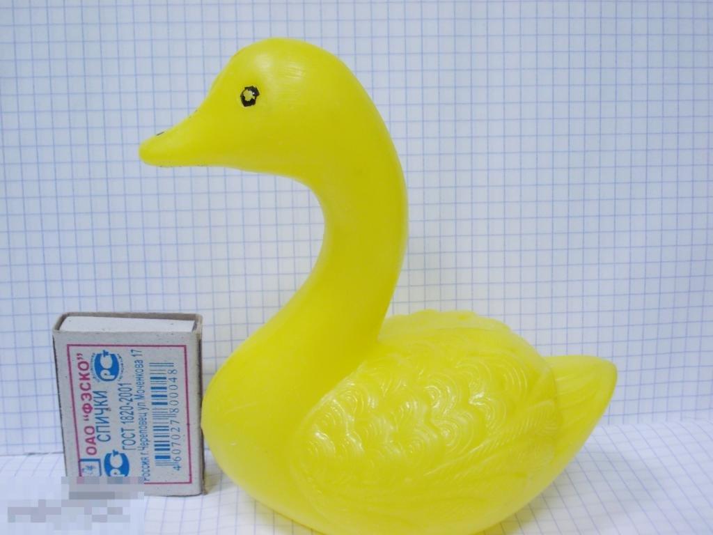 Игрушка Лебедь Гусь винтаж  СССР клеймо цена 