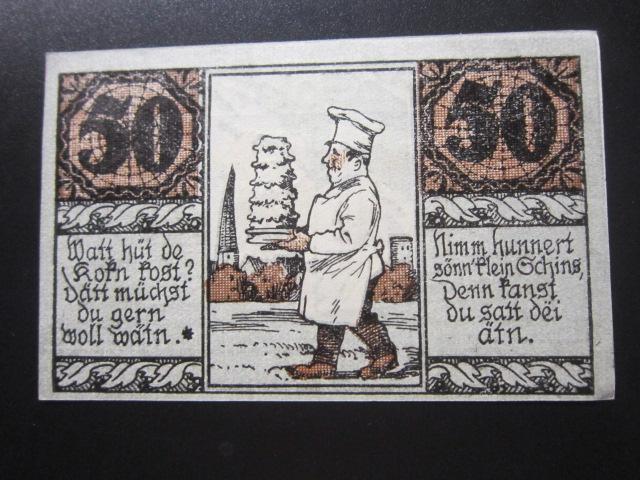 ГЕРМАНИЯ НОТГЕЛЬД   50  ПФЕННИГОВ    SALZWEDEL