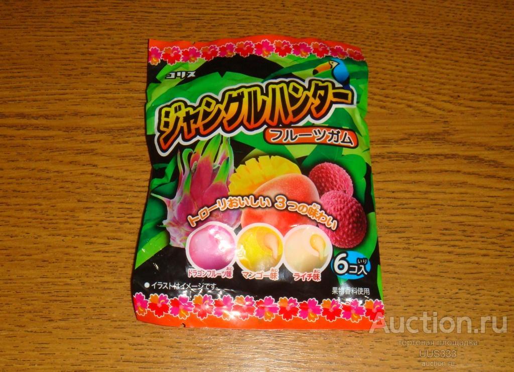 Жевательная резинка CORIS фруктовый микс. Япония.