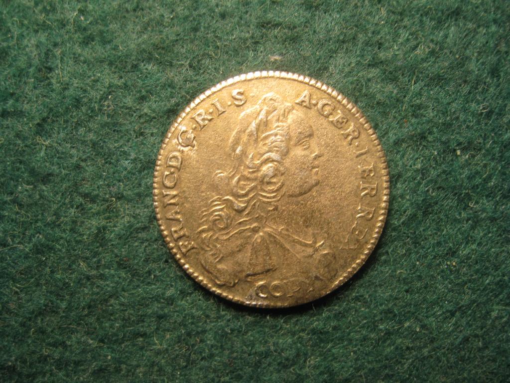 Австрия 1 крейцер, 1752, Франц I, редкая монета, копия (12.24)