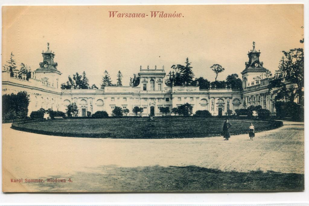 Царство Польское. Варшава. Warszawa. Wilanow. Шерер и Набгольц до 1900 г. Польша