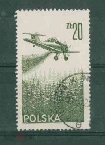Польша 1977 Mi# 2484  Самолёт PZL-106 гаш