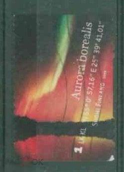 Финляндия 2009 Mi# 1994   Северное сияние а3
