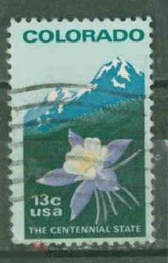 США 1977 Мi# 1299  штат Колорадо