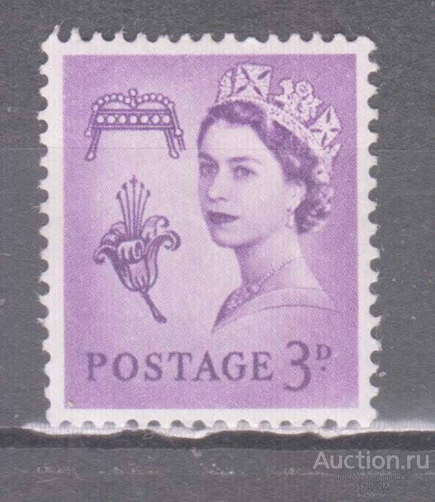 Гернси 1958 Елизавета II Mi1 MNH