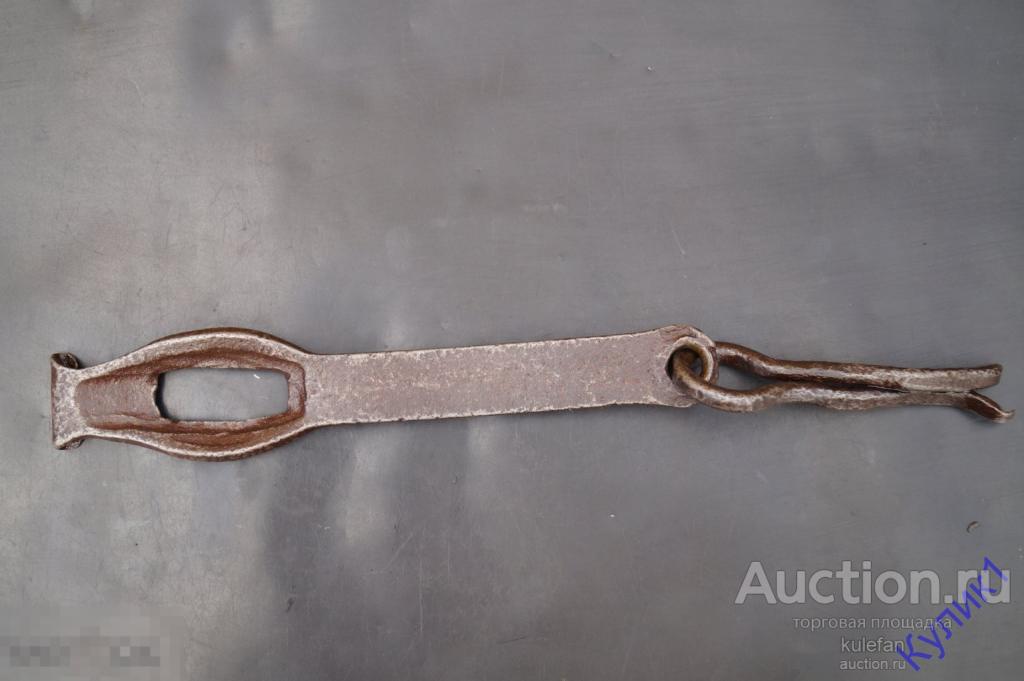 ▲▼▲Проушина старинная. Петля на навесной замок * Дверная фурнитура. (247-4)▲▼▲