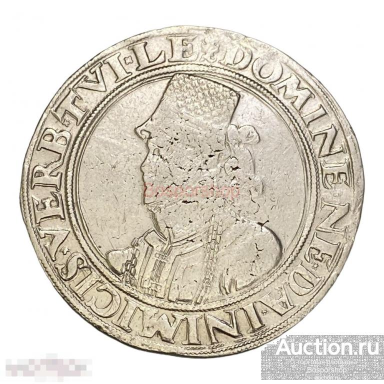 Германия, Мекленбург 1 талер 1549 г.