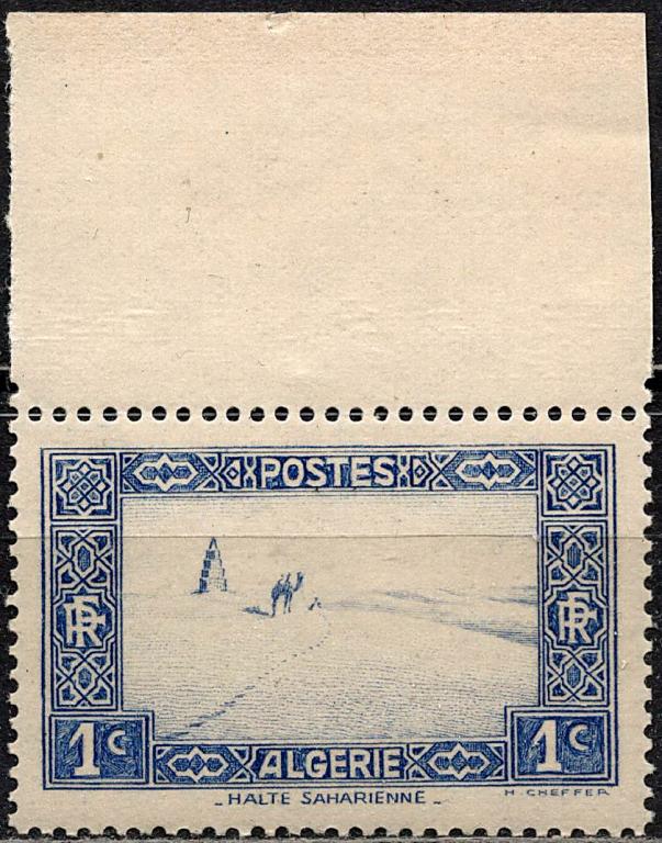 ❤1936-1938 Алжир Французский Поле Mi 103 ЛЮКС MNH OG