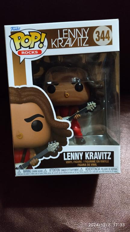 Коллекционная фигурка Funco Pop Rocks: Lenny Kravitz #344