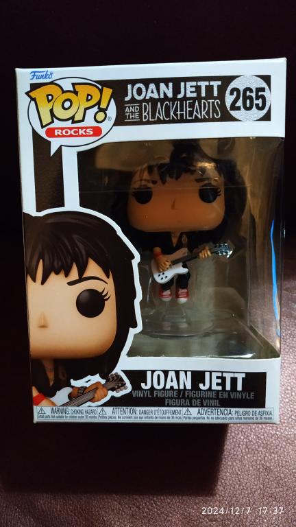 Коллекционная фигурка Funco Pop Rocks: Joan Jett #265 (BLACKHEARTS)