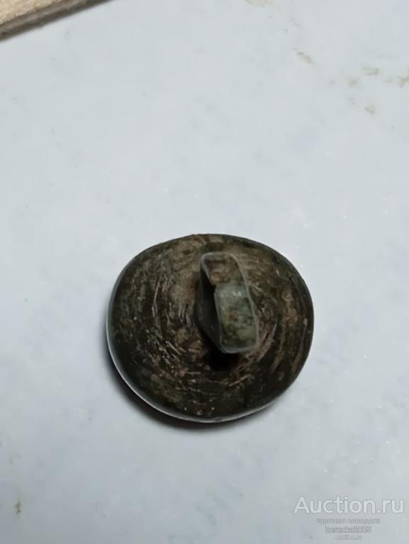 Пуговица пуга гирька с узором (А 4936)