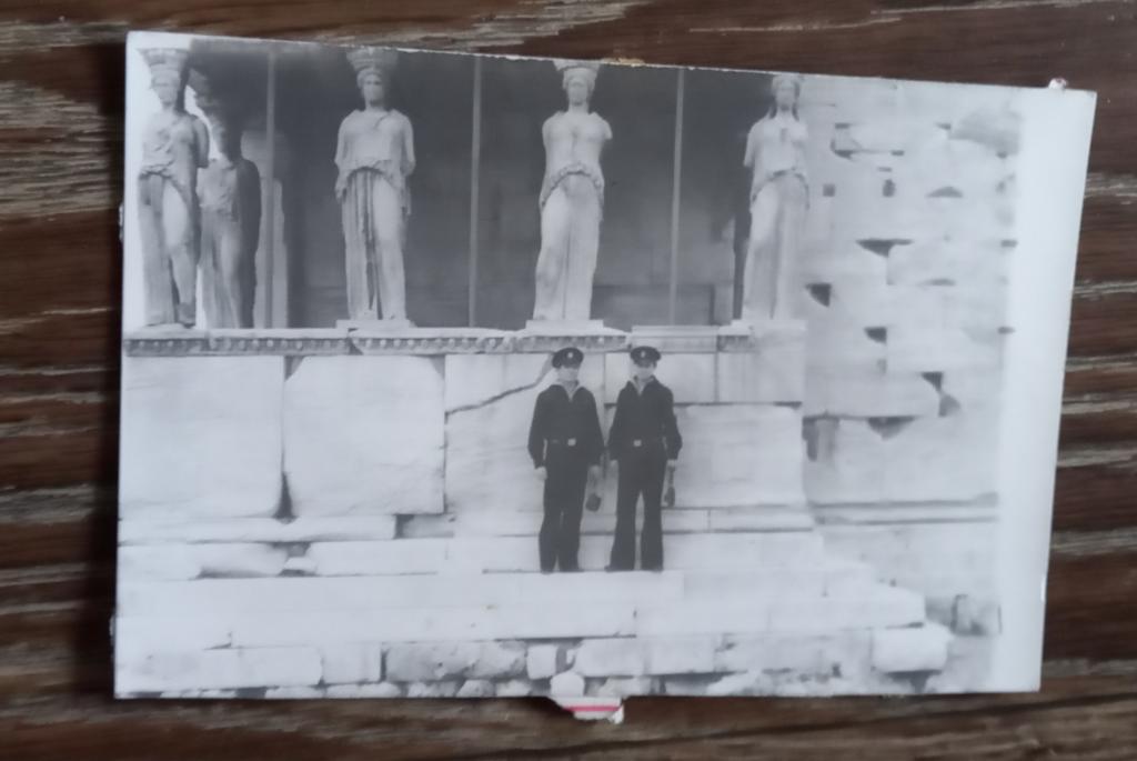 Греция Афины Скульптуры Богов 1977 год 1